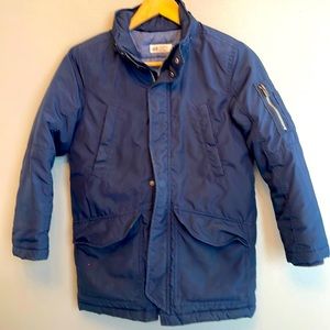 H&M kids winter coat in navy